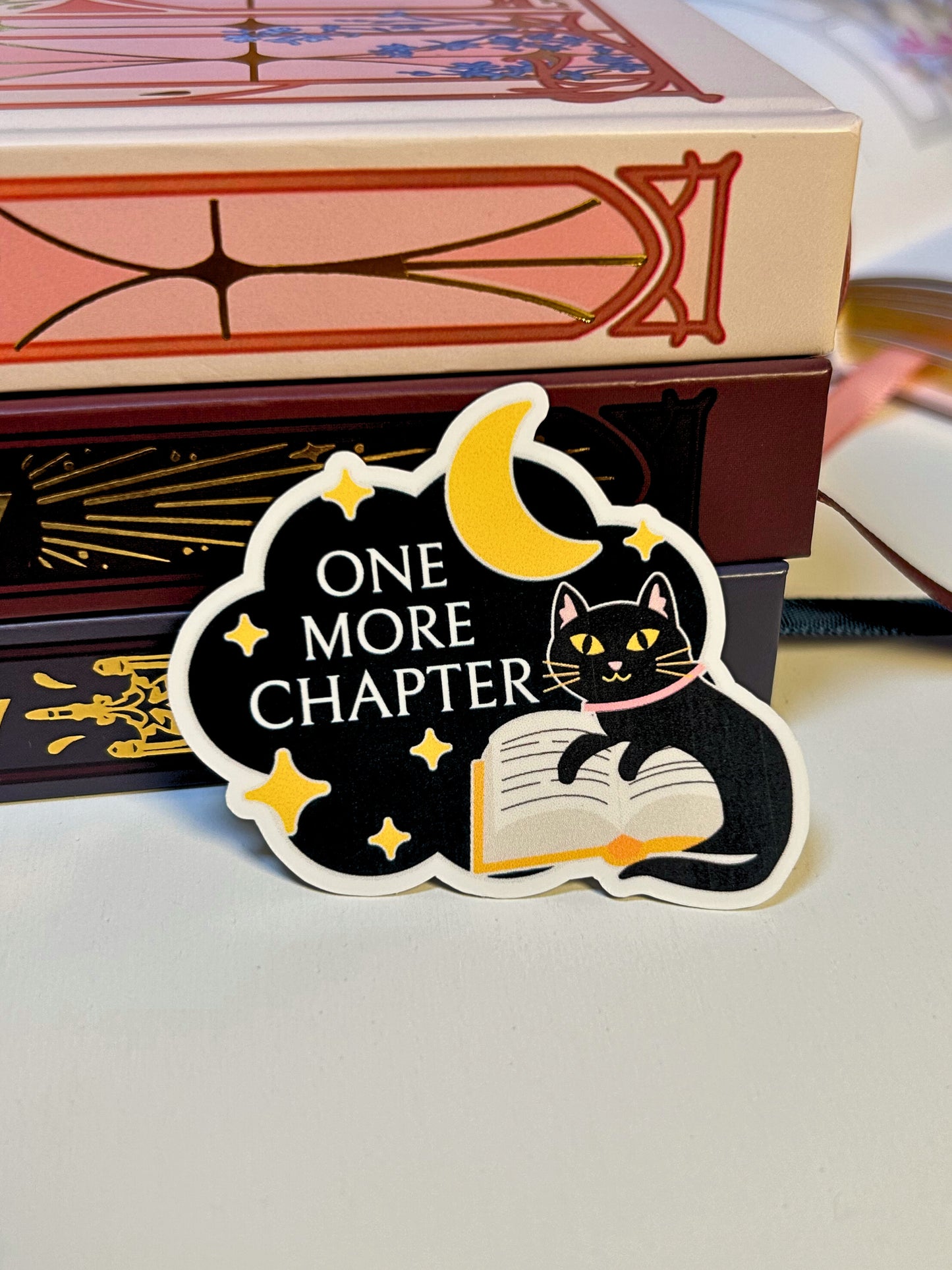 One More Chapter Waterproof Vinyl Sticker