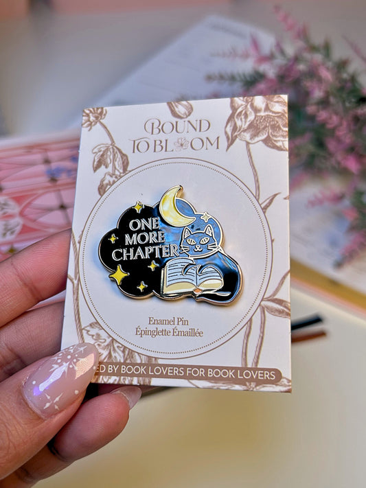 One More Chapter Enamel Pin