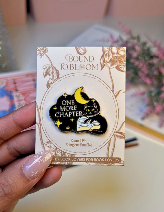 One More Chapter Enamel Pin