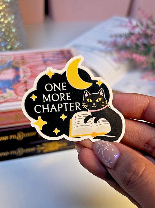 One More Chapter Waterproof Vinyl Sticker